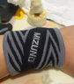 美津濃（MIZUNO）護腕腱鞘炎籃球排球羽毛球手腕護具tfcc健身扭傷男女B570黑灰2只 曬單實(shí)拍圖