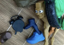 可愛途外國美國山海經手辦q版全套 tungtungsahur木棍人AI擺件模型玩具 18cm合體版本 1個 曬單實拍圖