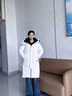波司登25年羽絨服中長(zhǎng)款時(shí)尚運(yùn)動(dòng)遠(yuǎn)紅外蓄熱學(xué)生外套B250246064DS 曬單實(shí)拍圖