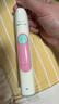 飛利浦（PHILIPS）【肖戰(zhàn)推薦】電動牙刷聲波震動鉆石升級款 生日禮物 送女友  1支刷頭 鉆石9系 櫻花粉 HX9911 曬單實拍圖