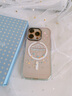 FUNNY RICH涂鴉星星樂園適用iPhone16ProMax手機(jī)殼漸變色蘋果15透明新款保護(hù)套女款14防摔簡約ins小清新 涂鴉星星樂園-粉紫（磁吸款） iphone16 Pro 曬單實(shí)拍圖