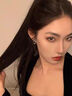 瑜尚臻品馬尾假發(fā)女中長直發(fā)氛圍感仿真發(fā)抓夾式自然蓬松假馬尾辮 黑棕色 45cm 曬單實拍圖