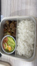 小熊（Bear）電熱飯盒 加熱飯盒 保溫飯盒 1.0L免注水便捷式低音恒溫不粘內(nèi)膽分隔飯盒DFH-D10Q1 曬單實拍圖