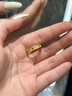 中國珠寶黃金戒指女鑲嵌鉆石紅寶石足金首飾求訂結(jié)婚生日禮物送女友老婆 【現(xiàn)貨】古法鉆石戒指  金重約6.4g 18# 曬單實(shí)拍圖