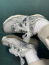 NEW BALANCE NB740官方老爹鞋25新款男鞋女鞋夏季透氣復(fù)古輕便舒適運(yùn)動(dòng)休閑鞋 白色/銀色 U740GC2 36 腳長(zhǎng)22CM(尺碼詳詢客服) 曬單實(shí)拍圖