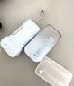 usmile笑容加沖牙器 洗牙器牙齒沖洗器 伸縮便攜式?jīng)_牙器C10S晴山藍(lán)2.0 曬單實(shí)拍圖