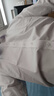 羅蒙（ROMON）純色商務職業(yè)正裝男士白襯衫工裝外套長袖襯衣男CS108白色3XL 曬單實拍圖