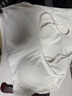 ubras劉雯同款吊帶背心女帶胸墊涼感透氣打底免穿文胸升級款吊帶-白 曬單實(shí)拍圖