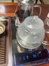 玉焰 全自動上水電熱水壺玻璃燒水壺水晶套裝雙爐底部上水自吸式抽水壺茶爐電磁爐智能凈水器 燒水+煮茶（桶裝水)20*37 曬單實(shí)拍圖