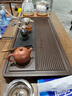 京東京造 茶盤(pán)茶托 茶盤(pán)帶儲(chǔ)水排水茶臺(tái)功夫茶具簡(jiǎn)約中式景洲科技木茶盤(pán) 曬單實(shí)拍圖