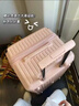 EKK日本進(jìn)口品牌大容量加厚行李箱女30寸靜音萬(wàn)向輪拉桿箱旅行箱28皮 櫻花粉--升級彈簧減震剎車(chē)輪 30寸【收藏送透明箱套 終身保修 曬單實(shí)拍圖
