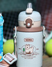 膳魔師（THERMOS）兒童復(fù)古316L不銹鋼保溫杯雙飲水杯一蓋雙用吸管杯直飲杯TCKN 曬單實(shí)拍圖