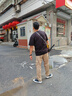 蕉下（beneunder）短袖T恤男戶外防曬防汗?jié)n運(yùn)動(dòng)三防T春夏男裝DR618漫暮黑2XL 曬單實(shí)拍圖