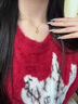 央創(chuàng  )時(shí)尚【中國黃金授權】四葉草銀項鏈女生生日七夕情人節禮物女朋友S925 曬單實(shí)拍圖
