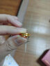 金至尊（3D-GOLD)圓環(huán)黃金吊墜新中式魚鱗足金999掛墜不含項(xiàng)鏈七夕禮物計(jì)價(jià) 金重3.03克(配珠寶禮盒) 曬單實(shí)拍圖