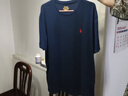 Ralph lauren美國(guó)拉夫勞倫t恤圓領(lǐng)短袖涼感透氣夏季新款純棉男裝寬松加大碼 黑色/紅標(biāo) 2XL (建議180-210斤) 曬單實(shí)拍圖