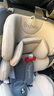 貝倍適（BAYBETSS）兒童安全座椅汽車用0-4-12歲寶寶360度旋轉(zhuǎn)嬰兒車載坐椅ISOFIX 米灰色【遮陽(yáng)棚+上拉帶+側(cè)保護(hù)】 曬單實(shí)拍圖