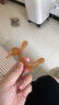 新安代嬰兒牙膠納米銀牙膠防吃手神器磨牙咬棒寶寶硅膠玩具可水煮 納米銀抗菌-小兔牙膠+防丟鏈 曬單實(shí)拍圖