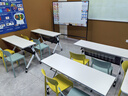 得力150*90cmH型支架式白板寫字板 書寫移動升降教學兒童畫板黑板辦公會議黑板家用33726【銷冠系列】 曬單實拍圖