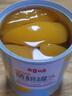 百草味  水果黃桃罐頭糖水童年零食休閑小吃 黃桃罐頭果撈312g/罐 曬單實拍圖