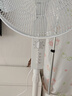 格力（GREE）電風(fēng)扇家用大風(fēng)量五葉立式落地扇 客廳宿舍定時(shí)轉(zhuǎn)頁扇搖頭循環(huán)對(duì)流換氣扇可升降機(jī)械電扇 FD-4012 白色 曬單實(shí)拍圖
