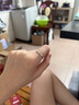 凰飾麗（PHOENIXSILY）戒指女款999純銀女生鉆戒活口七夕情人節(jié)禮物送女生女友老婆 蝶繞指環(huán)【代寫賀卡】 曬單實(shí)拍圖