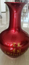 鼎祺陶瓷景德鎮(zhèn)陶瓷中國(guó)紅高檔手工金沙釉牡丹陶瓷新中式客廳擺件元旦禮物 【花開(kāi)富貴三件套賞瓶】送底座 曬單實(shí)拍圖