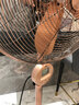 林邊金屬落地扇家用大風(fēng)力立式復古裝飾風(fēng)扇強力電風(fēng)扇商務(wù)工業(yè)電風(fēng)扇 復古銅-智能遙控款1.7米可升降 曬單實(shí)拍圖