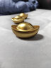 繽越銅元寶擺件仿真實(shí)心銅元寶一錠發(fā)財金元寶擺件開(kāi)業(yè)裝飾5.5cm/個(gè) 曬單實(shí)拍圖