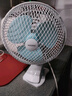 澳柯瑪（AUCMA）加長(zhǎng)電線電風(fēng)扇/辦公室迷你小風(fēng)扇/臺(tái)式桌面風(fēng)扇宿舍床頭/家用電扇臺(tái)扇/金屬網(wǎng)小夾扇/壁扇  曬單實(shí)拍圖