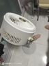 美的（Midea）電風(fēng)扇空氣循環(huán)扇暴風(fēng)驅(qū)蚊落地扇家用大風(fēng)力輕音凈化扇 暖灰【驅(qū)蚊款】雙重抗菌+智能語音+10米送風(fēng) 曬單實(shí)拍圖