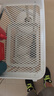 姍姍木藝書架落地移動置物架學(xué)生鐵藝收納架簡易宿舍零食架折疊客廳繪本架 曬單實拍圖