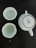 東道汝窯河南非遺 茶具茶壺招待送禮陶瓷大容量典藏紀(jì)念款開(kāi)片禮盒裝 石瓢壺+2入中葵杯 曬單實(shí)拍圖