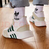 adidas EQT BASK ADV復(fù)古風(fēng)經(jīng)典中幫運(yùn)動(dòng)鞋男女阿迪達(dá)斯三葉草 白/淺綠色/深綠色 40.5 曬單實(shí)拍圖
