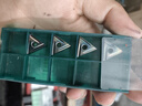 PHYLINA外圓精車清根數(shù)控刀片不銹鋼高溫合金專用TNGG1604三角形正反刀粒 正刀TNGG160402R-P 加硬（五片裝） 曬單實拍圖