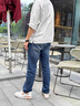Levi's李維斯男士502經(jīng)典錐形美式復古時尚簡約休閑通勤牛仔長褲 水洗藍 29 (32) 曬單實拍圖