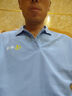 藍(lán)之旺 涼感T恤定制工作服印logo夏季冰絲短袖polo企業(yè)文化衫訂做衣服 A款【190g冰絲涼感】藏青色 L 曬單實(shí)拍圖