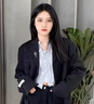 SHILUOZHEN七夕情人節(jié)禮物送女友愛人老婆胸針高檔女奢侈大氣防走光別針胸花 采蘭胸針-白金色【精美禮盒】 曬單實拍圖