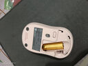 羅技（Logitech）M221輕音鼠標 無線鼠標 辦公鼠標 對稱鼠標 帶無線微型接收器 茱萸粉 曬單實拍圖
