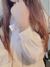 老鳳祥丘比特之箭銀項鏈女2025新款輕奢女士生日禮物女生實用送女朋友 丘比特之戀項鏈【品牌禮盒】 曬單實拍圖