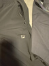 FILA 斐樂(lè)官方男士針織長(zhǎng)褲2025夏季新款健身運(yùn)動(dòng)基礎(chǔ)防曬直口褲 深黑-BK M 170/80A/M 曬單實(shí)拍圖