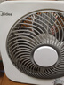 美的（Midea） 電風(fēng)扇 家用臺式小風(fēng)扇空氣循環(huán)扇轉(zhuǎn)頁扇辦公室桌面鴻運扇五葉輕音柔風(fēng)臥室宿舍節(jié)能省電臺扇 KYT25-22MW【10寸升級款】 桌面轉(zhuǎn)頁扇 曬單實拍圖