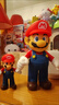 景森瑪麗SuperMario馬里奧路易耀西公仔玩具擺件玩偶可動(dòng)模型 23cm紅帽瑪麗盒裝 馬里奧 曬單實(shí)拍圖