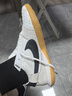 耐克（NIKE）官方STREETGATO男子足球鞋秋季休閑抓地部分皮面HV5759 100山峰白/夜森林綠 44 曬單實拍圖