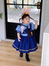 G.DUCKKIDS朱迪兔子警官洛麗塔公主裙兒童衣服夏裝小女孩生日裙子兒童cos服 連衣裙加領(lǐng)帶套裝aieksmq 150 （建議身高140cm 12-13歲） 曬單實拍圖