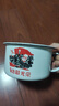 搪瓷碗泡面碗復(fù)古懷舊飯碗帶蓋學(xué)生宿舍泡面飯缸餐具泡面盒 勞動(dòng)光榮【帶蓋】 14cm 曬單實(shí)拍圖