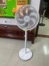 美的（Midea）電風(fēng)扇家用7葉落地扇搖頭電風(fēng)扇循臥室宿舍輕音風(fēng)扇臺式桌面小型風(fēng)扇臺地兩用升級款 白色丨7葉臺地兩用 曬單實拍圖