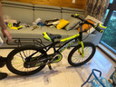 永久（FOREVER）兒童自行車(chē)兒童4-6-10歲小孩單車(chē)中小學(xué)生車(chē)腳踏車(chē)男女童平衡車(chē) 升級款 熒光黃【車(chē)籃 后衣架】 20寸 建議【130-145cm】 曬單實(shí)拍圖