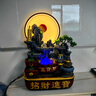 沛致小型假山流水?dāng)[件循環(huán)水招財風(fēng)水輪客廳辦公室桌面裝飾喬遷開業(yè)禮 【XW2537特小號無燈圈無霧化器】 曬單實拍圖