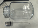 泡酒容器泡酒瓶專用玻璃瓶食品級酒壇子釀酒罐人參藥酒白酒瓶空瓶 6斤泡酒瓶 方形【帶酒提】 曬單實(shí)拍圖